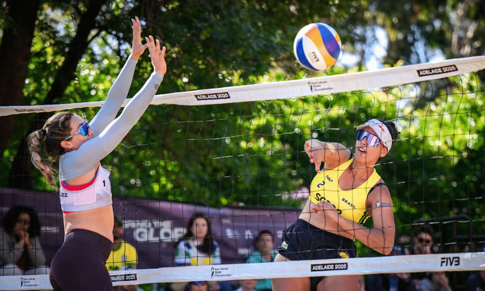 Duda Ana Patrícia Mundial de Vôlei de Praia adversários brasileiros mata-mata