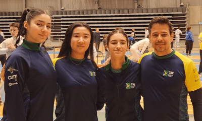 Equipe feminina cadete de espada - ESGRIMA