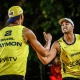 George e Symon Mundial de Vôlei de Praia adversários brasileiros mata-mata