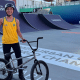 Gustavo Bala Loka no Mundial de Ciclismo Urbano Riad 2025 para a disputa do BMX Freestyle