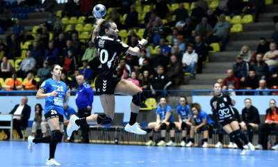 Jéssica Quintino handebol Baia Mare Liga da Romênia de handebol feminino.