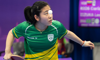 Karina Shiray Karina Senaga tênis de mesa WTT Star Condenter de Mascate omã