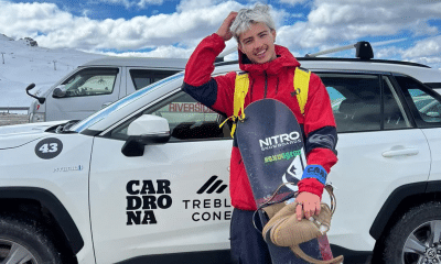 Luca Merimée na Copa do Mundo de Snowboard