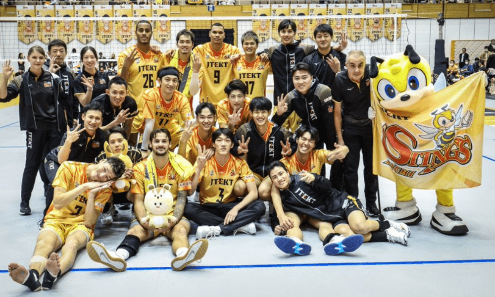 Ricardo Lucarelli vôlei JTEKT Stings SV League liga japonesa de vôlei masculino japão