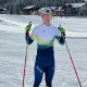 Manex Silva em prova de esqui cross-country na Itália