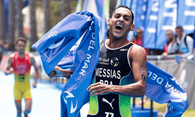 Manoel Messias garante o ouro na Copa do Mundo de triatlo