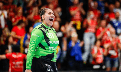 Renata de Arruda, goleira do Gloria Bistrita - Handebol