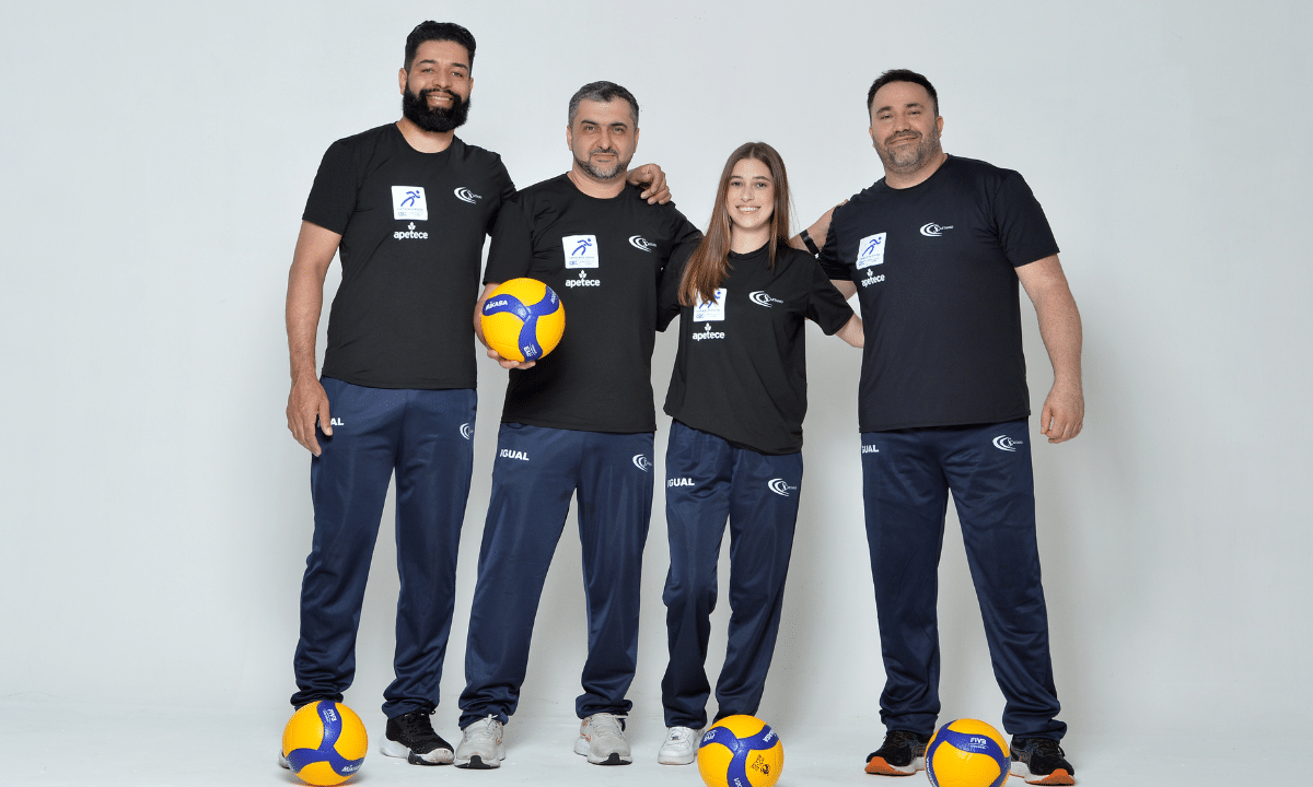 Comissão técnica da AA São Caetano para a Superliga B