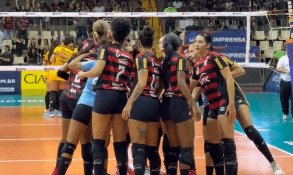 Sesc Flamengo x Brasília na Superliga Feminina de vôlei