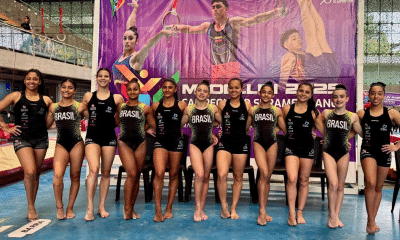Equipe feminina do Brasil no Sul-Americano de ginástica artística - veja a programação