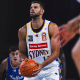 Tim Soares cobra lance livre no jogo entre Sydney Kings e Brisbane Bullets na NBL, a Liga Australiana de basquete
