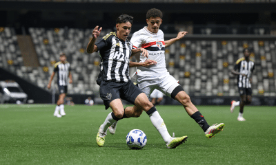 Atlético MG x São Paulo na Copa do Brasil Sub-20