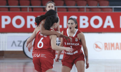 Benfica vence partida contra o União Sportiva no Campeonato Português de Basquete Feminino (Foto: Divulgação / Benfica)