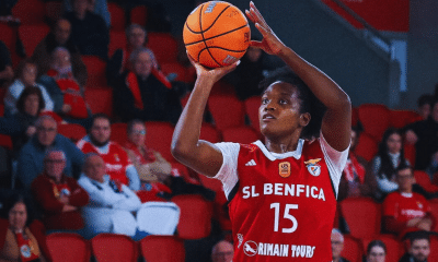 Letícia Soares foi MVP na vitória do Benfica pela Liga Portuguesa de basquete feminino (Foto: Instagram @modalidadesslb)