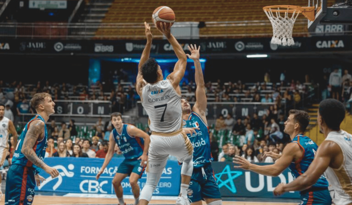 Brasília é o terceiro colocado do NBB (Foto: Matheus Marannhão/Brasília)