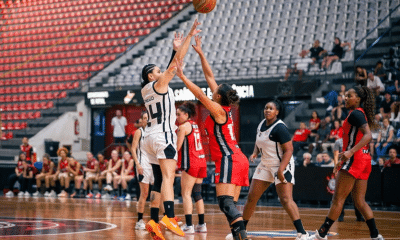 A armadora Alana se destacou pelo Corinthians na vitória contra o Sesi Araraquara (Foto: Murilo Matheus/SCCP)