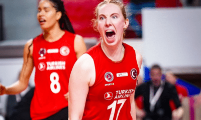 Julia Bergmann foi decisiva na vitória do THY pela Liga Turca (Foto: Instagram @thysporkulub)