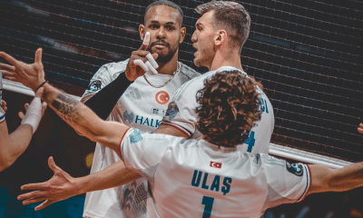 Leal está entre os brasileiros que veceu na Turquia nesta terça-feira (16) (Foto: Halkbank Spor Kulübü/Facebook)