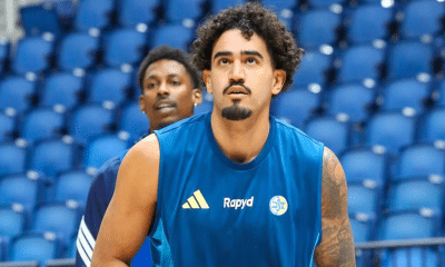 Márcio fez dez pontos na vitória do time dele pela Euroliga (Foto: Instagram @maccabitlv)