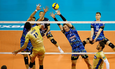 Vôlei Renata sofreu com a força ofensiva do Perugia e perdeu a semifinal do Mundial de Clubes (Foto: FIVB/Divulgação)