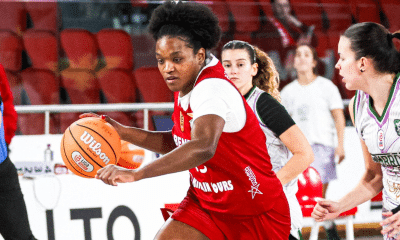 Letícia Soares foi a cestinha na vitória do Benfica (Foto: Facebook Sport Lisboa e Benfica - Modalidades)