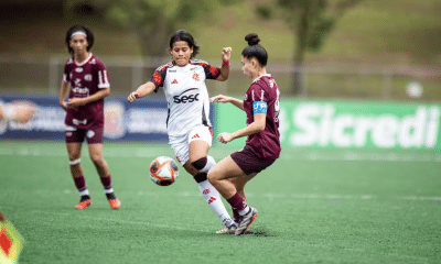 Lance de Flamengo x Ferroviária nas quartas de final da Copinha Feminina — Foto: Jhony Inácio/Ag. Paulistão