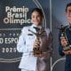 MAria Clara Pacheco e Caio Bonfim foram eleitos os atletas do ano no Prêmio Brasil Olímpico