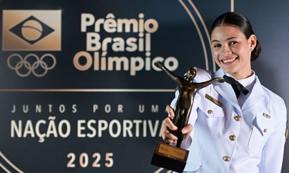 Maria Clara Pacheco foi escolhida a atleta do ano no Prêmio Brasil Olímpico 2025
