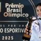 Maria Clara Pacheco foi escolhida a atleta do ano no Prêmio Brasil Olímpico 2025