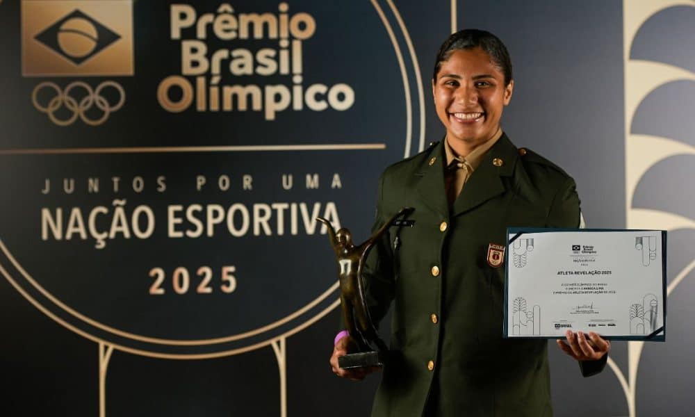 Rebeca Lima foi eleita atleta revelação no Prêmio Brasil Olímpico 2025