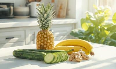 Top 5 alimentos que reduzem o inchaço após festas