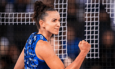 Gabi Guimarães em quadra pelo Conegliano - ela vai jogar com o time italiano no Mundial de Clubes de vôlei feminino
