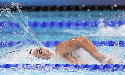Eduardo Moraes na final dos 400m livre no Open de Natação 2025