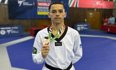 Gabriel Fonseca medalha de bronze Mundial Sub-21 de Taekwondo