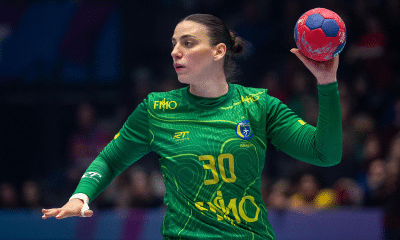 Gabriela Bitolo no Mundial de Handebol Feminino