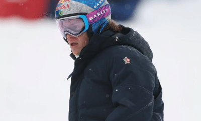 Lucas Pinheiro Braathen na disputa do Super-G na Copa do Mundo de esqui alpino em Beaver Creek nos EUA