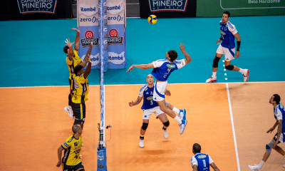 Sada Cruzeiro x Praia Clube na Superliga Masculina de vôlei