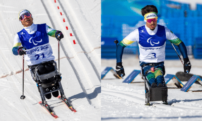 Aline Rocha e Cristian Ribera vão disputar os Jogos Paralímpicos de Inverno Milão-Cortina 2026