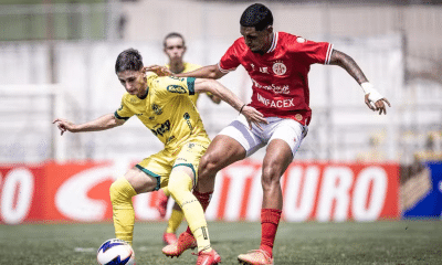 América-RN x Mirassol, pela terceira fase da Copinha — Foto: Marcelo Chagas