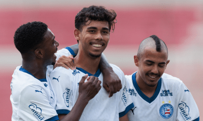 João Andrade comemora gol do Bahia na Copinha (Foto: @RaphaMarquesFoto)