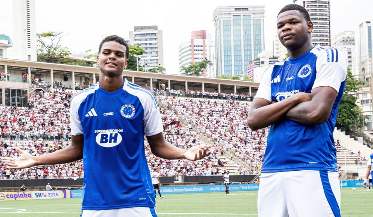 Cruzeiro abre o placar na final da Copinha 2026 contra o São Paulo