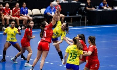 Depois de vencer o Chile, Brasil enfrenta Uruguai na semifinal do Sul-Centro Americano Sub-20 de handebol feminino
