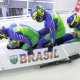 Brasil colocou dois trenós no Top 7 do Four Man na Copa América de Bobsled em Lake Placid (Foto: Marina Ziehe/COB)