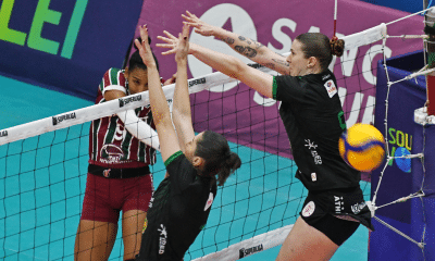 Nelmaira Valdez foi a craque do jogo do turno na vitória do Fluminense sobre Maringá em cinco sets