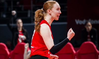 Julia Bergmann brilhou com 19 pontos na vitória do THY pela Copa CEV (Foto: Instagram @thysporkulubu)