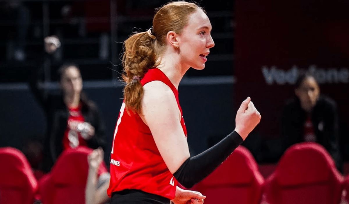 Julia Bergmann brilhou com 19 pontos na vitória do THY pela Copa CEV (Foto: Instagram @thysporkulubu)