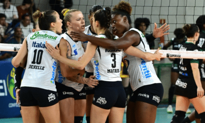 O Praia foi o único favorito que venceu pela Superliga nesta terça-feira (Foto: Rogério Guerreiro