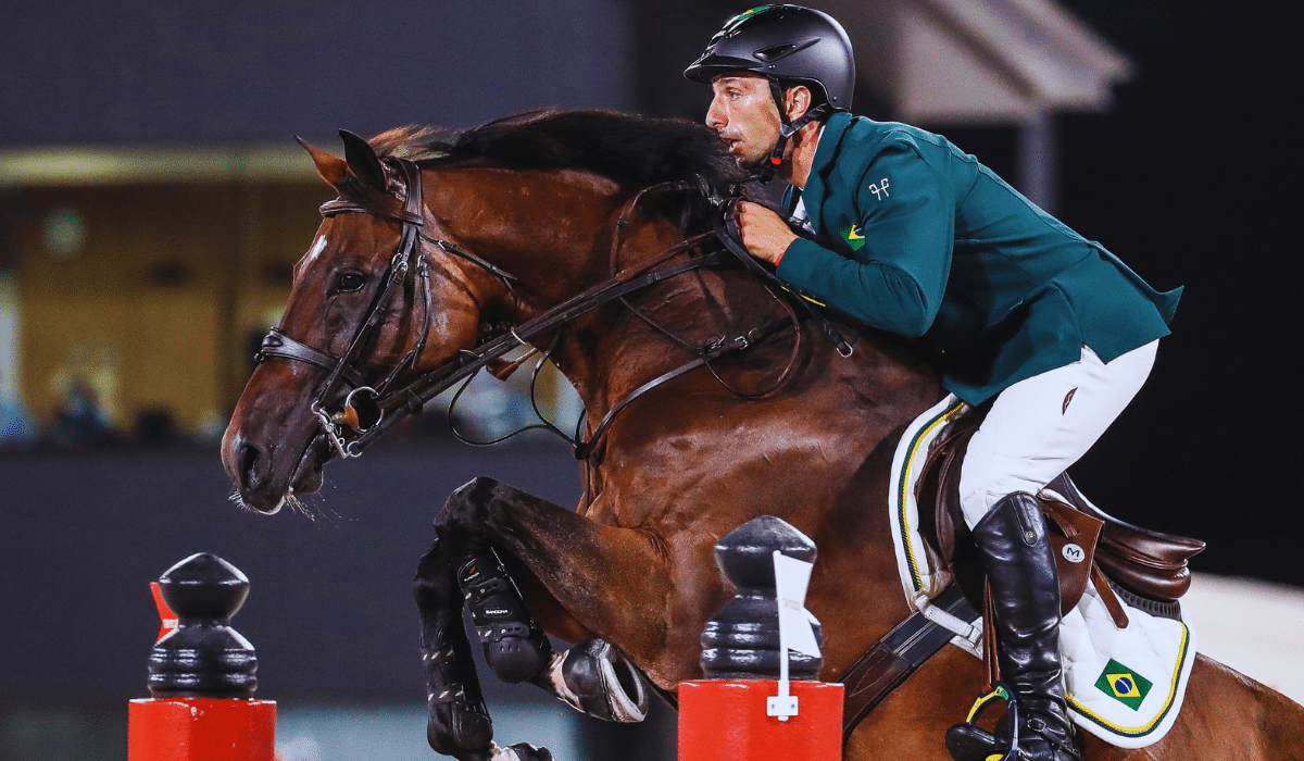 Yuri Mansur fez o melhor resultado do Brasil nesta quinta-feira (8) em eventos internacionais (Foto: Gaspar Nóbrega/COB)