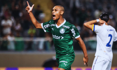 Eduardo Conceição participou de seis dos nove gols do Palmeiras e marcou quatro deles (Foto: Guilherme Veiga)