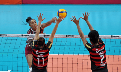 Ariane conduziu o Fluminense ao triunfo diante do Sesc Flamengo pela Superliga (Foto: Mailson Santana/FFC)